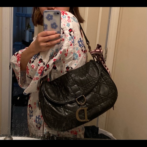 Dior sheepskin shoulder bag - Picture 4 of 16